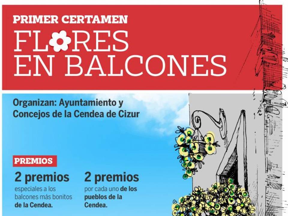 Concurso balcones con flores